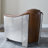 Paynesville 31.1'' W Tufted Genuine Leather Accent Armchair-173511891
