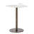 Place Round Marble Top Metal Base Dining Table