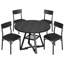 Ensemble de table ronde et quatre chaises-129473806