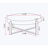Briyan Round  Coffee Table Fir Wood Table Top with Cross Legs Base,Cocktail Table,Living Room Table-1969792349-1988400673-1969792350