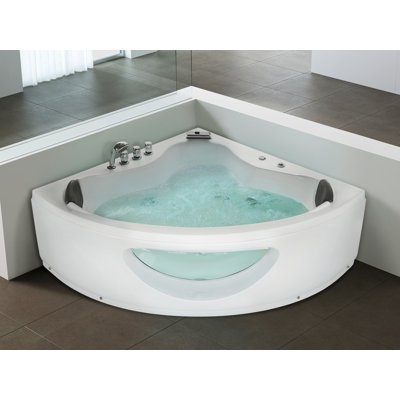 1350mm x 190mm Whirlpool Acrylic Bathtub