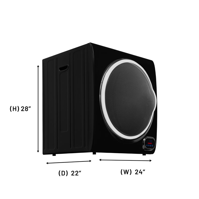 Séchoir à capteur ventilé compact Equator 3,5 pi3 / 13 lb 110V, Noir