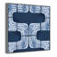 «Blue Batik I Print» par Emma Peal-100430149-100430150