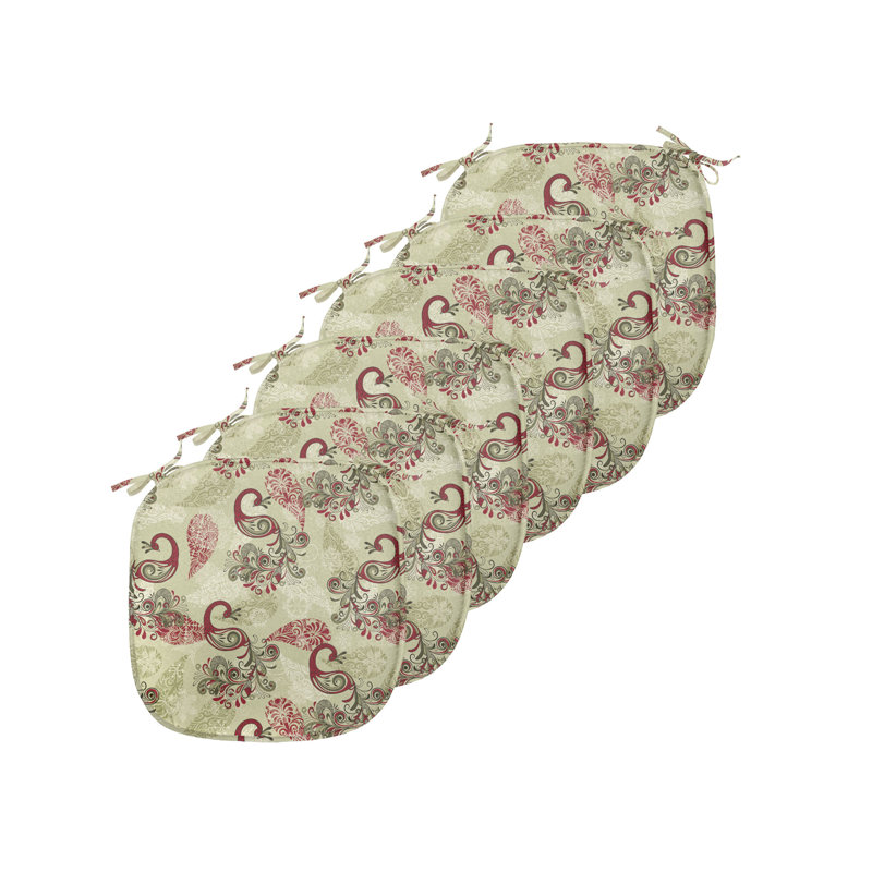 Coussin intérieur / extérieur Winter Peacocks