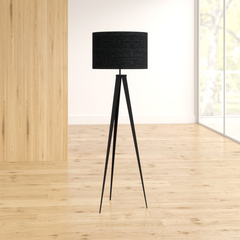 Finsbury 157.5cm Black Tripod Floor Lamp