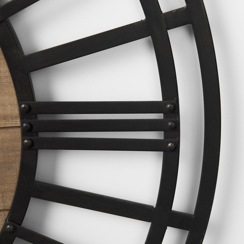 Horloge murale Goodman, 30", Brun