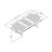 Sallie 8 - Person Eucalyptus Solid Wood Patio Dining Set Extendable and Umbrella Hole Included Oval Table