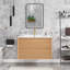 Ensemble de meuble-lavabo mural simple 30 po avec plateau en céramique Aronia