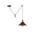 Anahla 1-Light Modern Industrial  Cone Pendant – Adjustable Ceiling Fixture for Contemporary Spaces-157410832-157410834