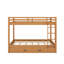 Lit superposé en bois avec lit gigogne-2006766100