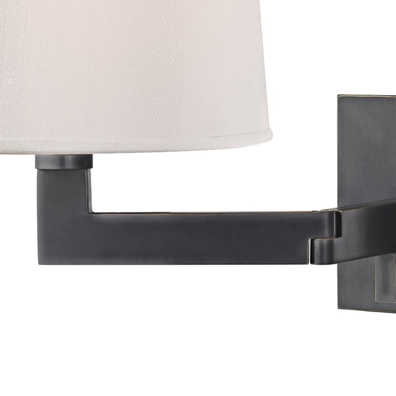 Fairport 1 - Light Flush Mounted Sconce, 11.25" H x 9" W x 15.5" D, Old Bronze