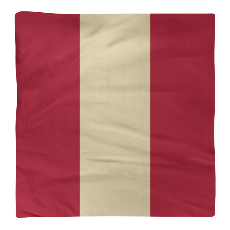 Serviette de coton 22 po arizona, Rouge Sedona / sable Sonora