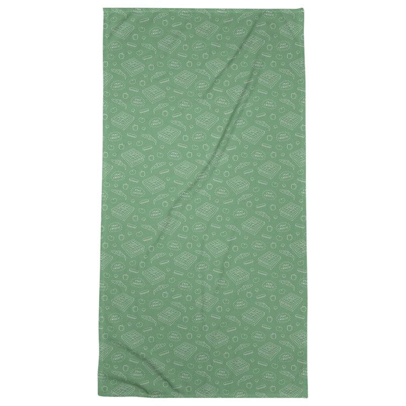 Katelyn Elizabeth Cotton Blend Bath Towel, Jade Green