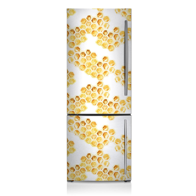 Abstract Non-Wall Damaging Door Decal