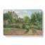 Garden At Eragny by Camille Pissarro - Wrapped Canvas-61855034