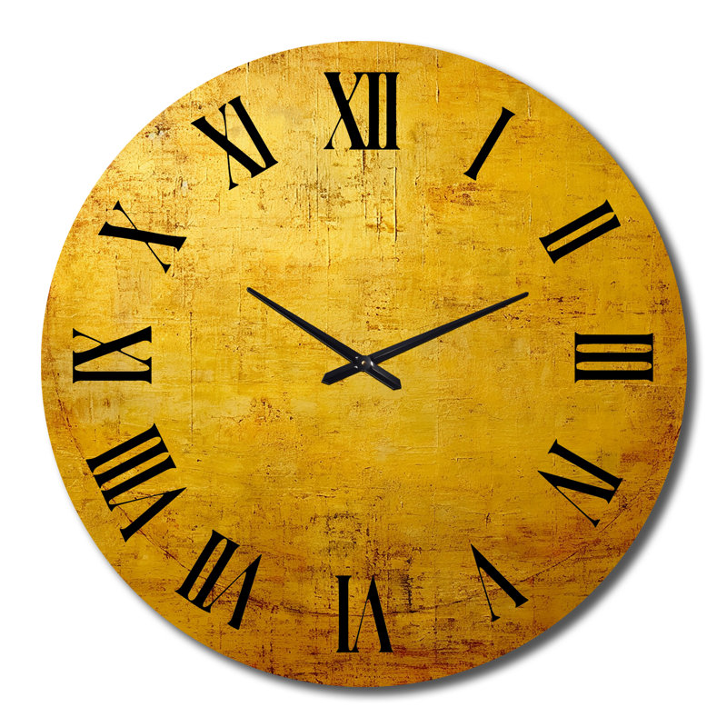 Horloge murale en métal, Grand