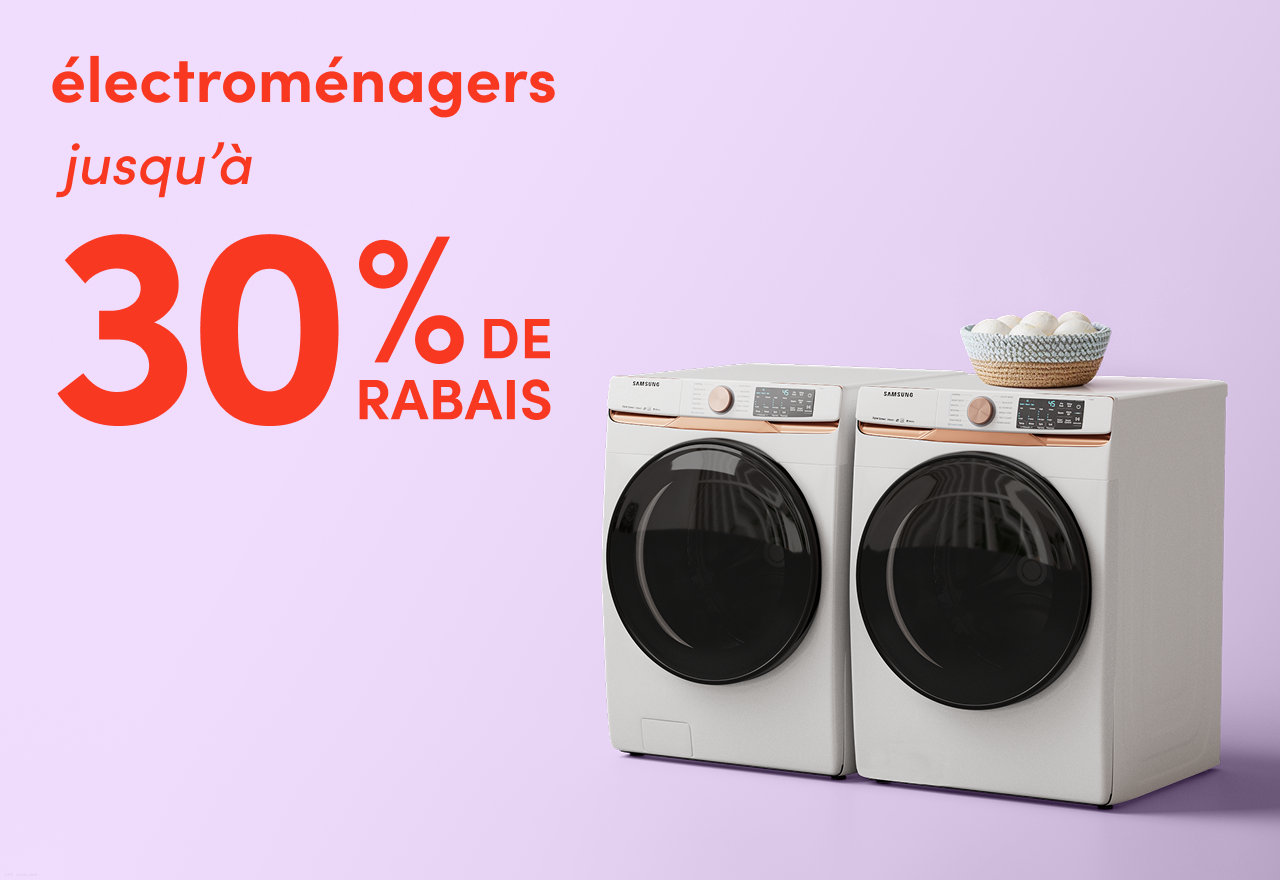 électroménagers en solde
