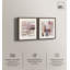 «Tonal Gridwork Duo», reproduction d'art sur toile encadrée par Art Remedy, cadre en noyer, 20 x 24-831300070-831300072
