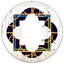 Miroir mural Quatrefoil Zigzag-45627701-122497987