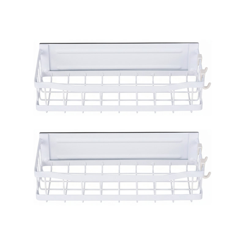 Freestanding Spice Rack, White