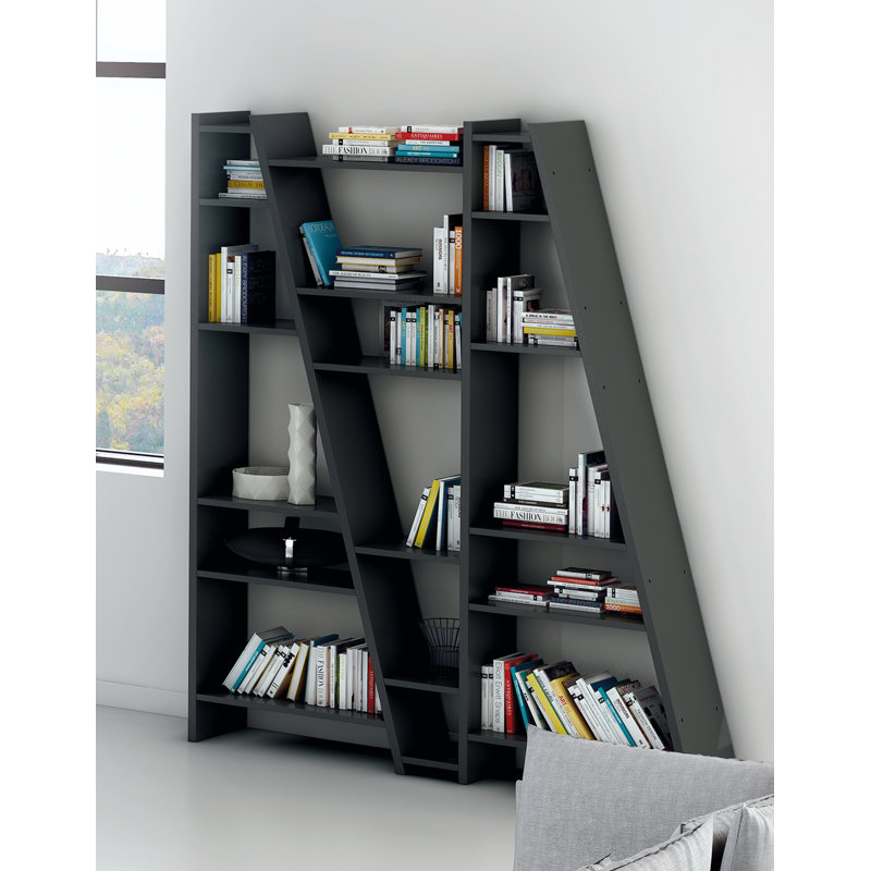 Delta Geometric Bookcase, Pure Black