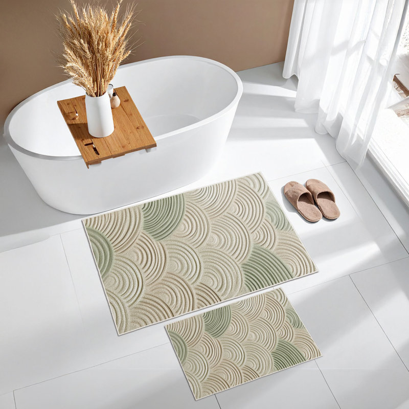 Ensemble de tapis de bain (2 pièces)
