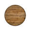Table de salle à manger en chêne patiné Ii - 48 po ronde, H 30 po, 97 lb, bois épais de 36 mm, base de 72 mm, carré en forme de X à tréteaux, haut, 97 lb, plateau en bois, base avec support