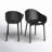 Farrah Stacking Patio Dining Armchair-2003565903