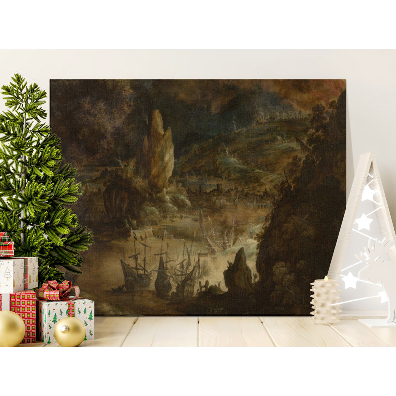 1 Piece Wrapped Canvas Wall Art Set, 20x10