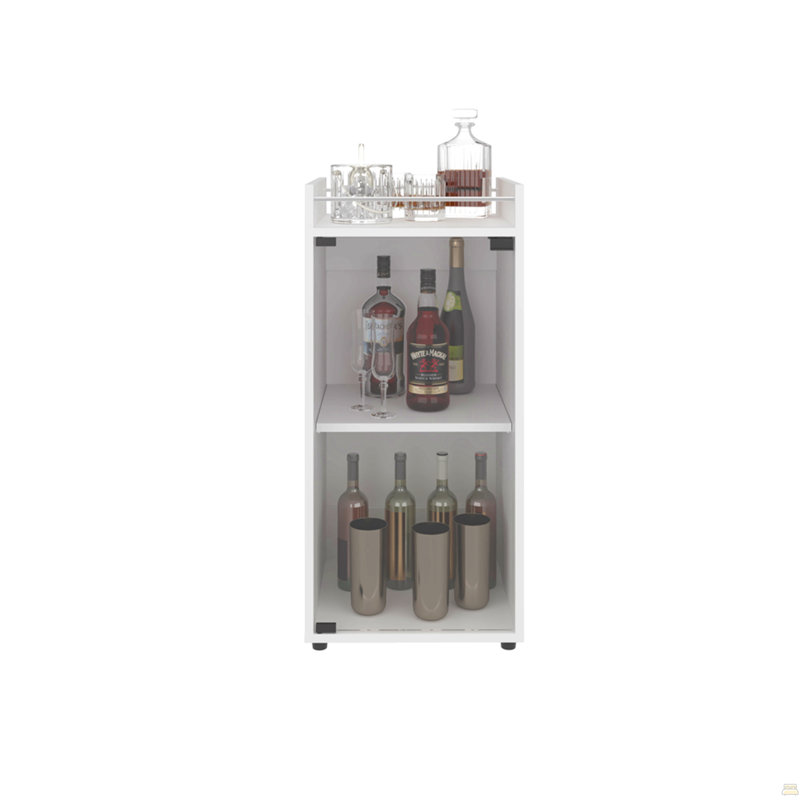 Cabinet Lampeter, salon, Blanc