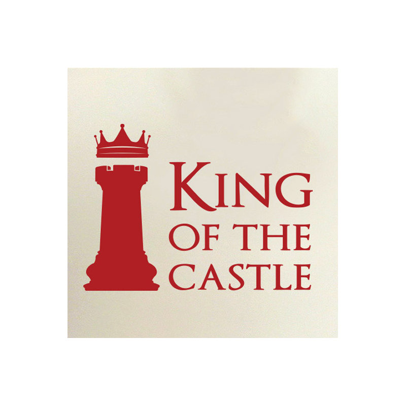 Wall Decal, Dark Red, Medium