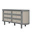 Contemporary  Murphy Bed Featuring Hidden Storage And Modern Woven Design-1807598553-1807598552