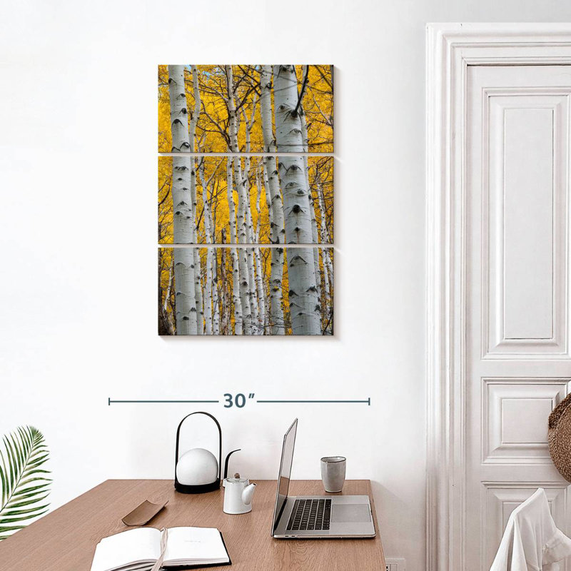 Troncs Alvord Aspen Forest, H 32 po x l 20 po
