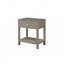 Table de chevet 23 po Taupe