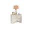 Cream Wooden 2 Bedside Table With Wireless Charging And Diamond Knob Handle Ornaments For Bedroom Colour 2 Drawers, Charging, Base