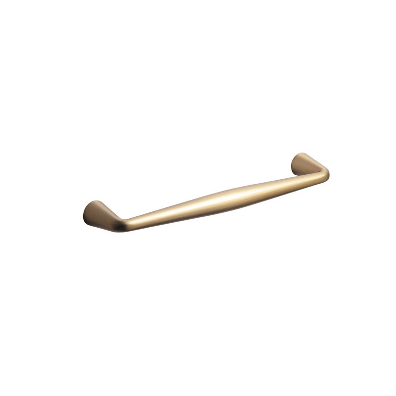 Emballage groupé de poignées barres centrales, Argent rétro, 6 5/16"