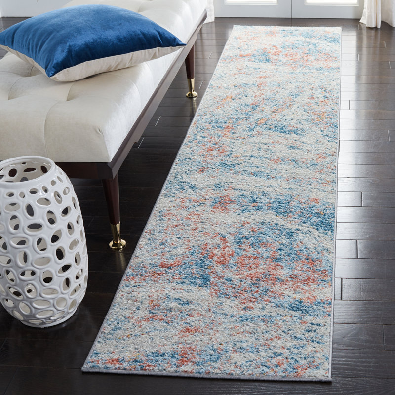Performance Abstract Rug, Runner 2' x 9'