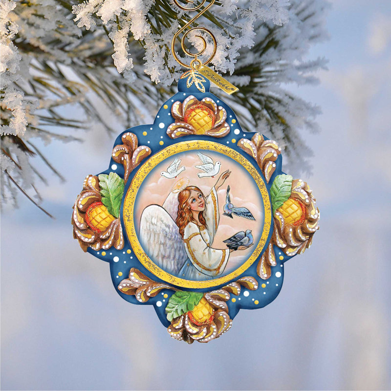Treasured Memories 3'' Handmade Holiday Shaped Ornament