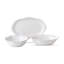 Berry & Thread Serving Bundle 3 - Piece Set - Whitewash/Brown