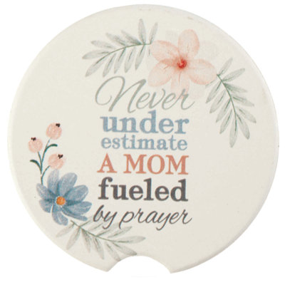 Ceramic Round 2 Piece Car Coaster Set