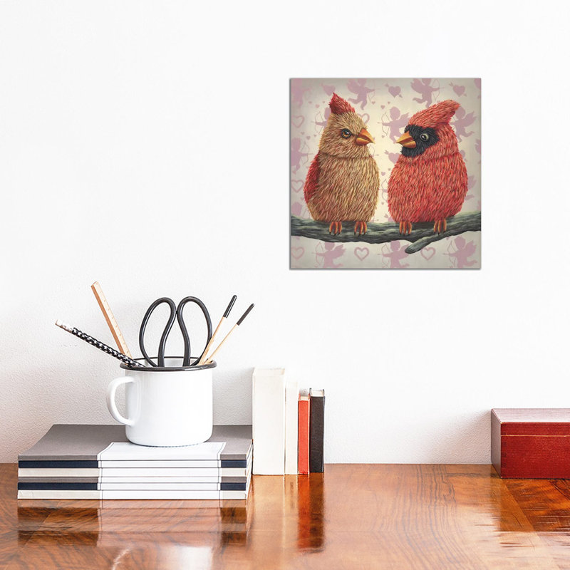 When Two Lovers Meet II by Marisa Ray - Gallery-Wrapped Canvas Giclée on Canvas, 30.48 cm H x 30.48 cm W, No Frame