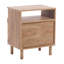 Taelan Bedside Table Taelan Light Brown