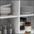 Rolling Kitchen Island with Drop Leaf Breakfast Bar, Farmhouse Cart with 2 Drawers and Adjustable Shelves for Dining Room