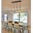 7-Light Glass Kitchen Island and Cluster Pendant -2110260154