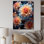 Meadow Chrysanthemum Charm - Floral & Botanical Canvas Art Print