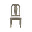 Chaise d'appoint en lin Zumala (ensemble de 2)