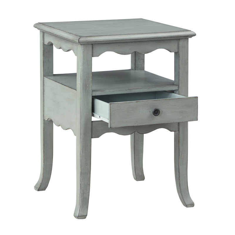 Table de bout avec rangement Brynesha