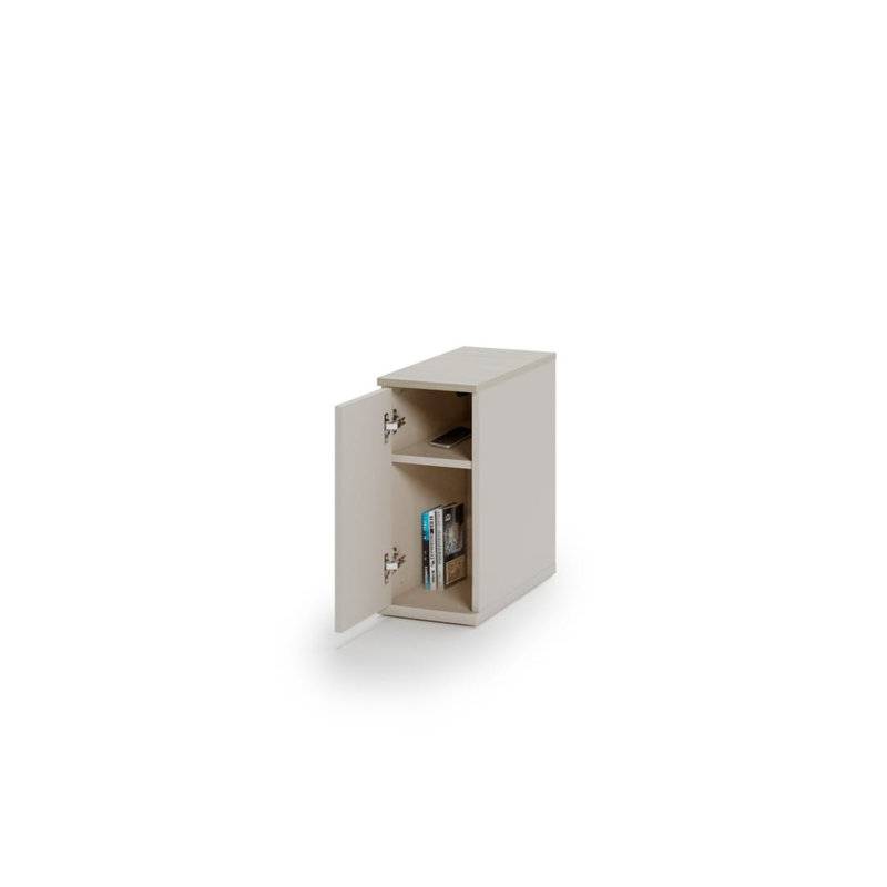 23cm W Manufactured Wood Bedside Table