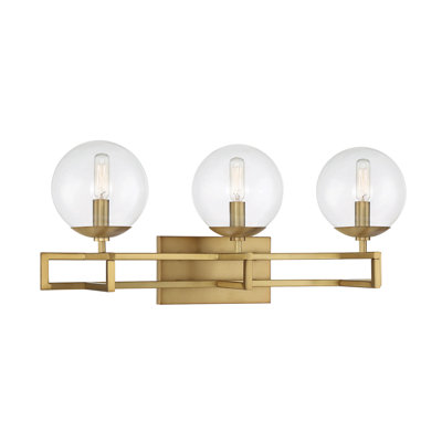 Éclairage pour meuble-lavabo de salle de bain 3 lumières Devoria