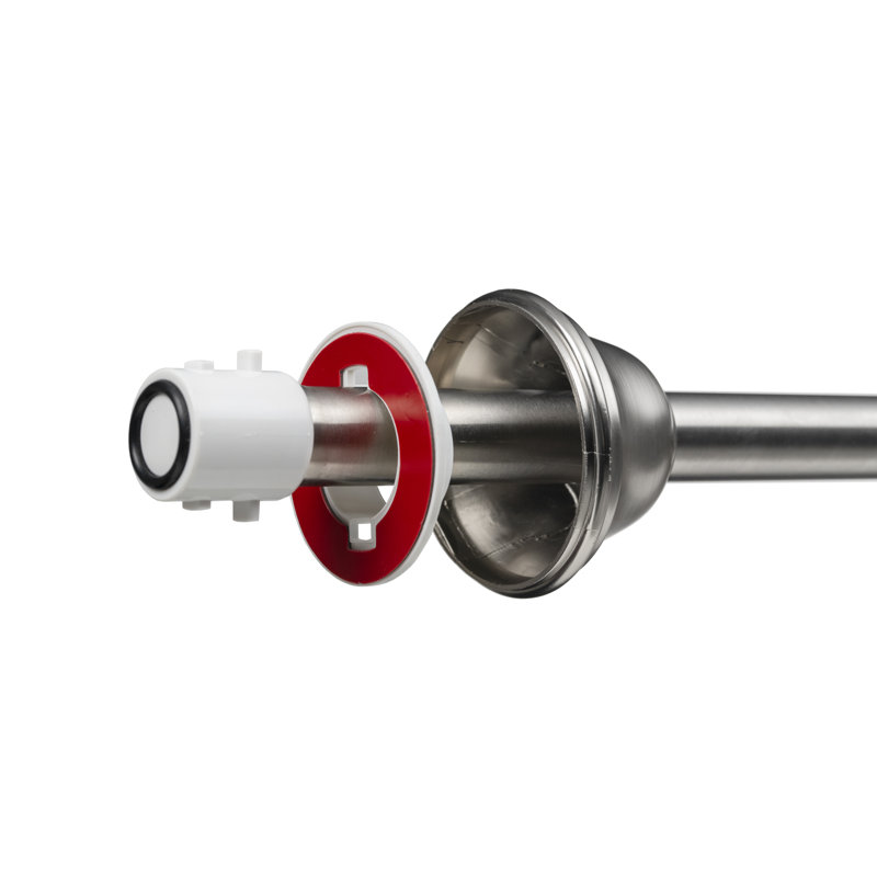 Adjustable Brushed Nickel Tension Shower Curtain Rod